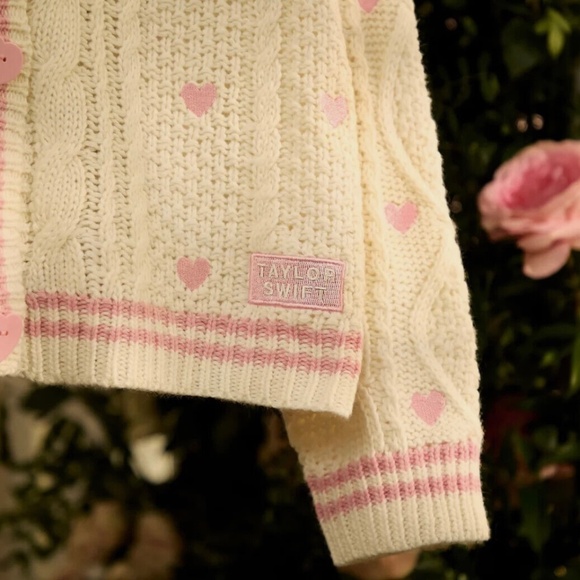 Taylor Swift Lover Cardigan- M/L New, Never Worn - Picture 3 of 5